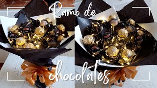 DIY ♡ Ramo de chocolates ♡ Regalo para mi novio | Erandy Paz