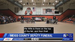 Meigs County Deputy Funeral