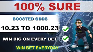 HOW TO INCREASE/BOOST YOUR ODDS FOR A LOW BUDGET in football betting ..