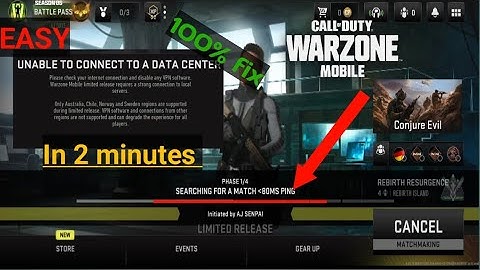 Warzone Mobile VPN block problem *FIX* 💯|With proof😍||