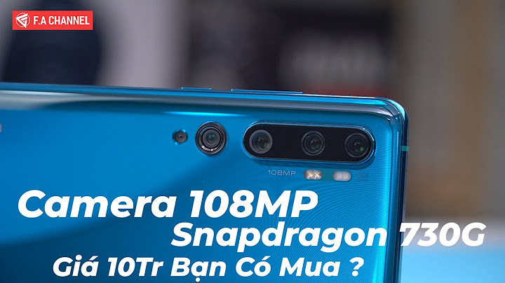 Đánh giá camera mi note 10