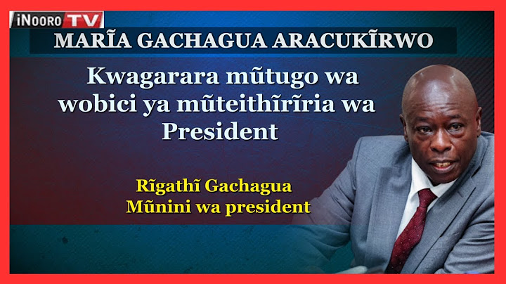 Marĩa Mũnini wa President Rigathi Gachagua aracukĩrwo rĩrĩ acũgĩrĩrio kũhagũrwo