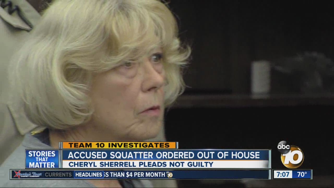 Accused squatter ordered out of elderly woman's house, pleads not ...