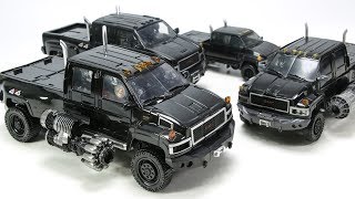 Transformers Movie Masterpiece KO BlackMamba LS-09 Oversized Ironhide Truck Car Vehicle Robot Toys