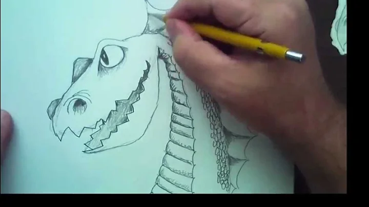 How To Draw The Bubble Blowing Dragon with Mark Ki...