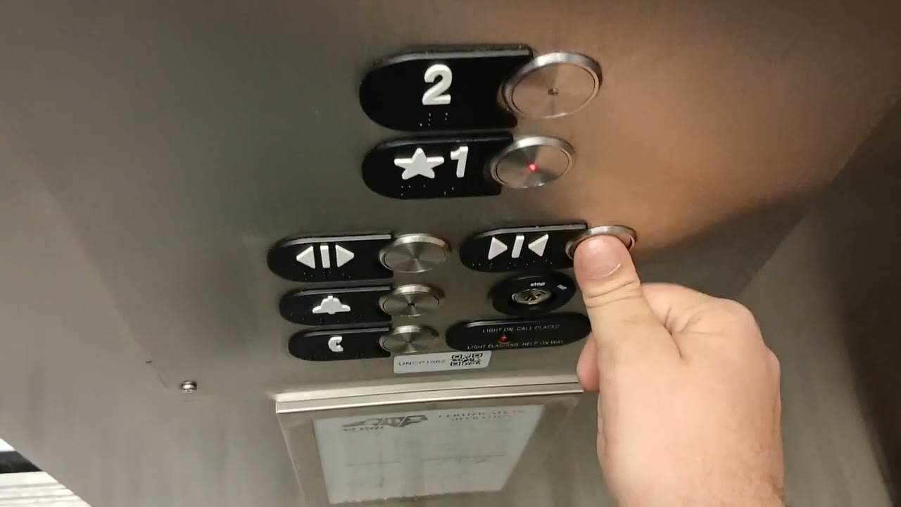 Fire Service Demonstration on an Otis Series 5 Hydraulic Elevator