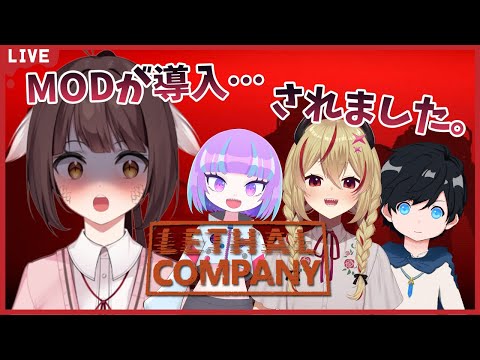 【Lethal Company】MOD導入しました編！更にブラック企業に…！？※音量注意！🐉竜姫視点🐉【Vtuber】