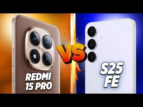 Samsung Galaxy S25 FE vs Xiaomi Redmi Note 15 Pro | Full Comparison
