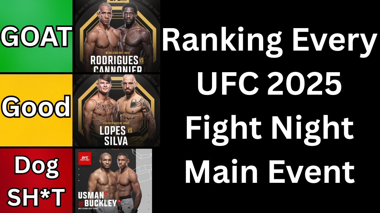 Какой главный бой вечера UFC Fight Night 2025 года будет лучшим? (Рейтинг)