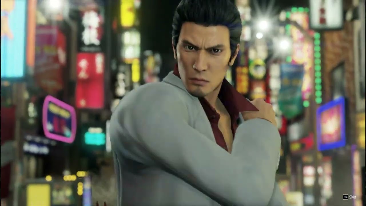 Yakuza:Like a Blue hero - vs KEY (ending)