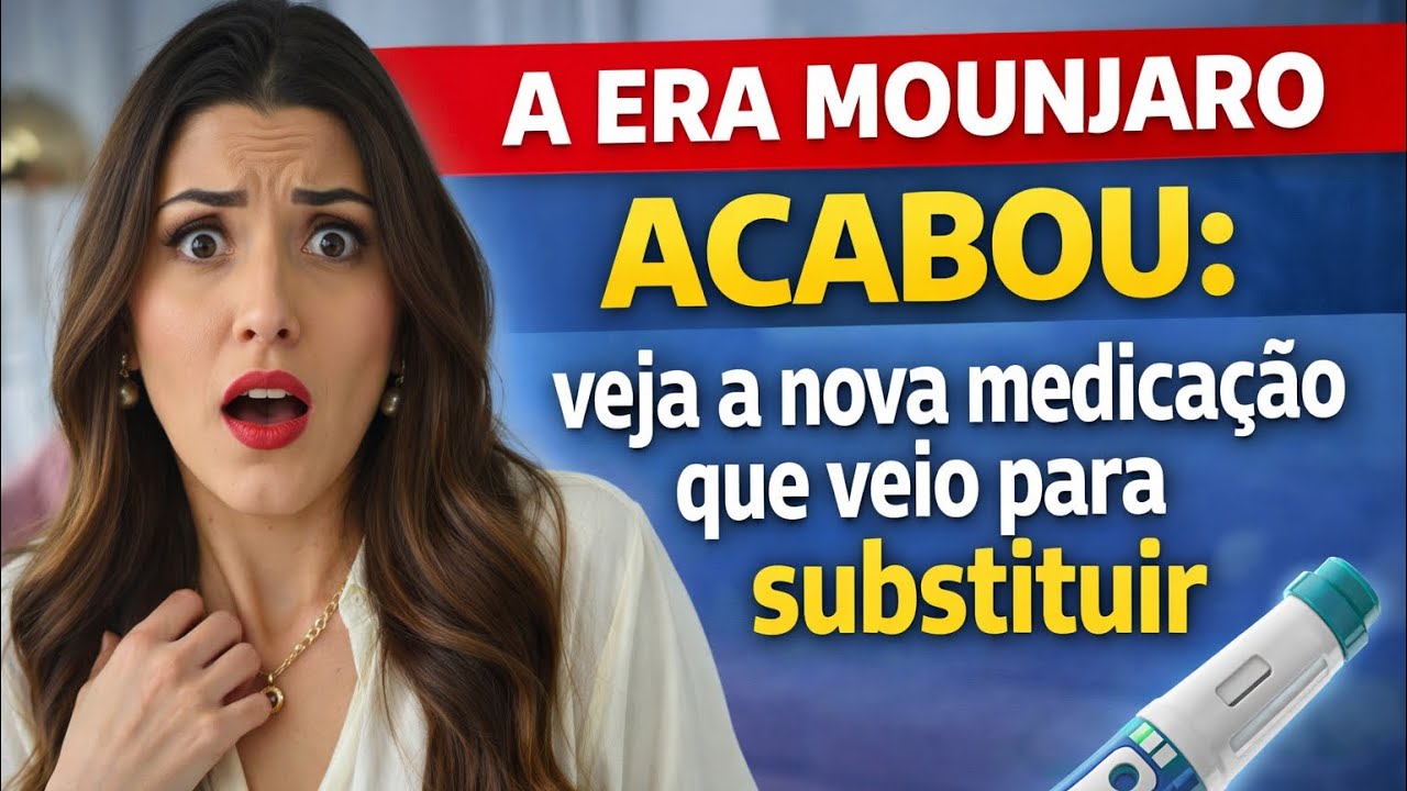 A era mounjaro está prestes a ser substituída! 😱🫨