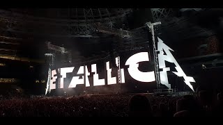 MetallicA in Moscow 2019. Moth into Flame.