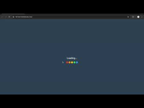 Loading Animation with HTML and CSS
