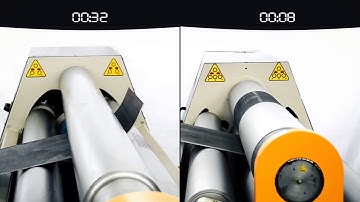 4RHS four roll VS.  3RHS three roll plate bender (pre-bending cycle time)
