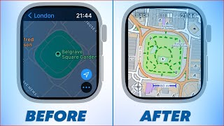How to Get Detailed Vector Maps on Apple Watch | Alternative to Apple Maps on your Wrist ! screenshot 3