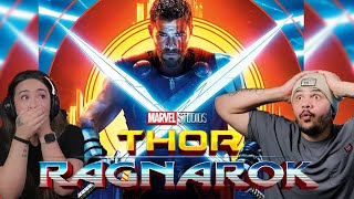 MY WIFE'S FIRST TIME WATCHING * THOR RAGNAROK*