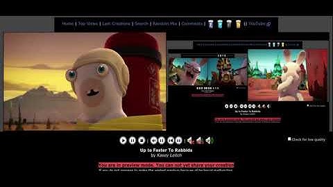 Rabbids Quartet Random Maze, Real Bwah