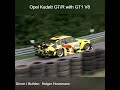 The brutal "Yellow Psycho 3" Opel Kadett GT/R  Hill climb