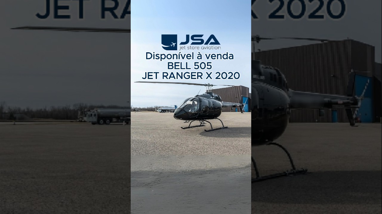 À VENDA | BELL 505 JET RANGER X | ANO: 2020