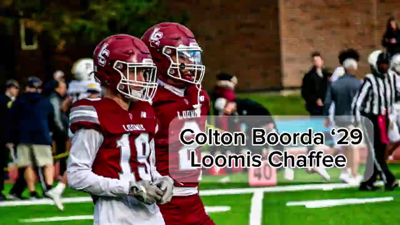 Colton Boorda 2029 | Loomis Chaffee Football | 2025 Highlights 