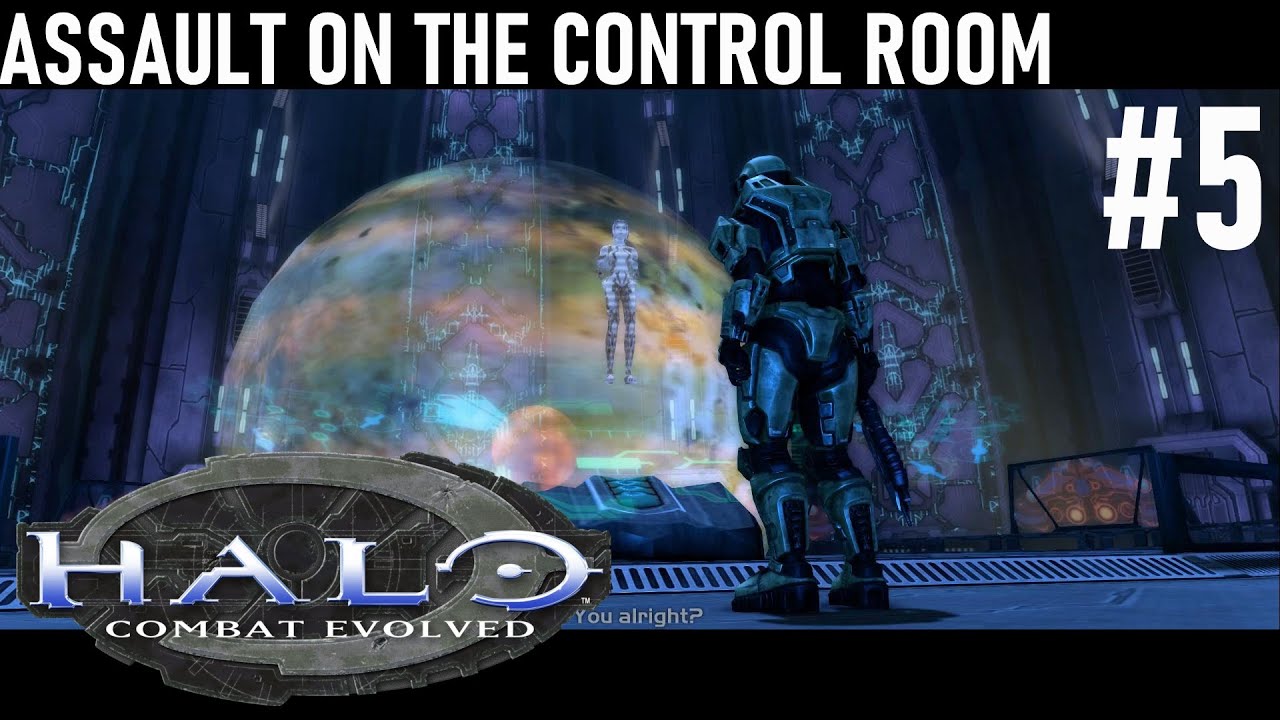 Halo: Combat Evolved | Assault On The Control Room (PART 5) - YouTube