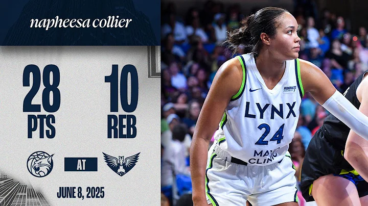 Napheesa Collier Takes Over The Game With A 28 Point Double-Double Vs The Dallas Wings | 06.08.25