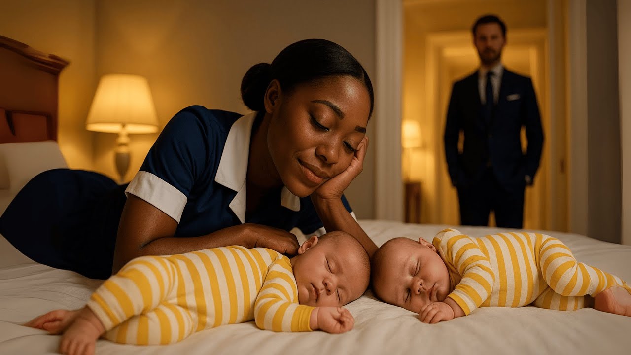 Les jumeaux de la millionnaire veuve n’arrivaient pas à dormir jusqu’à l’arrivée d’une nounou noire