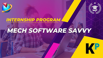 Mech ​Software Savvy​​ Internship Program for Mechanical Engineers |  Parametric Krish