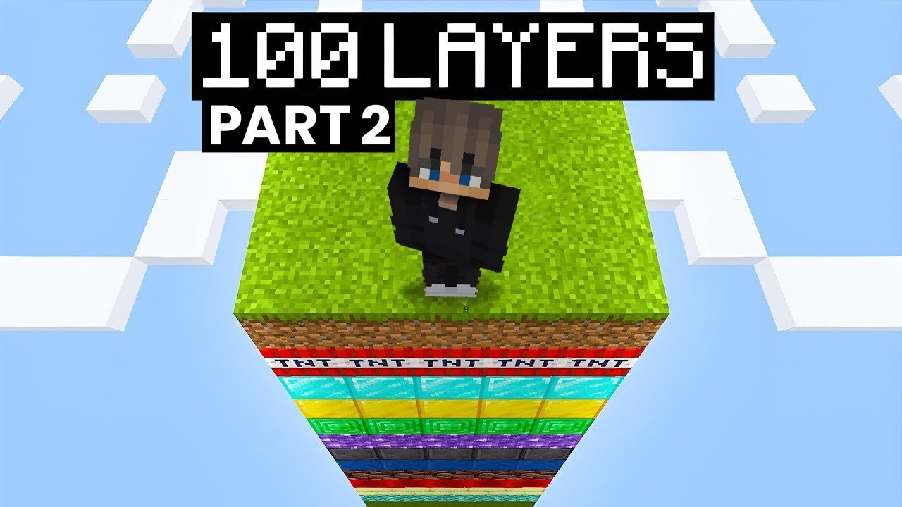 Surviving 100 Layers World in Minecraft | Part 2🔥 - YouTube