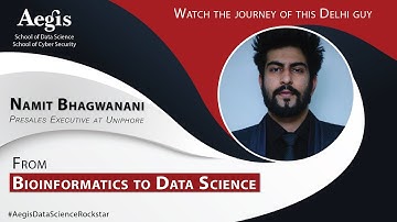 Data Science Rockstars Series 4th video featuring Namit Bhagwanani