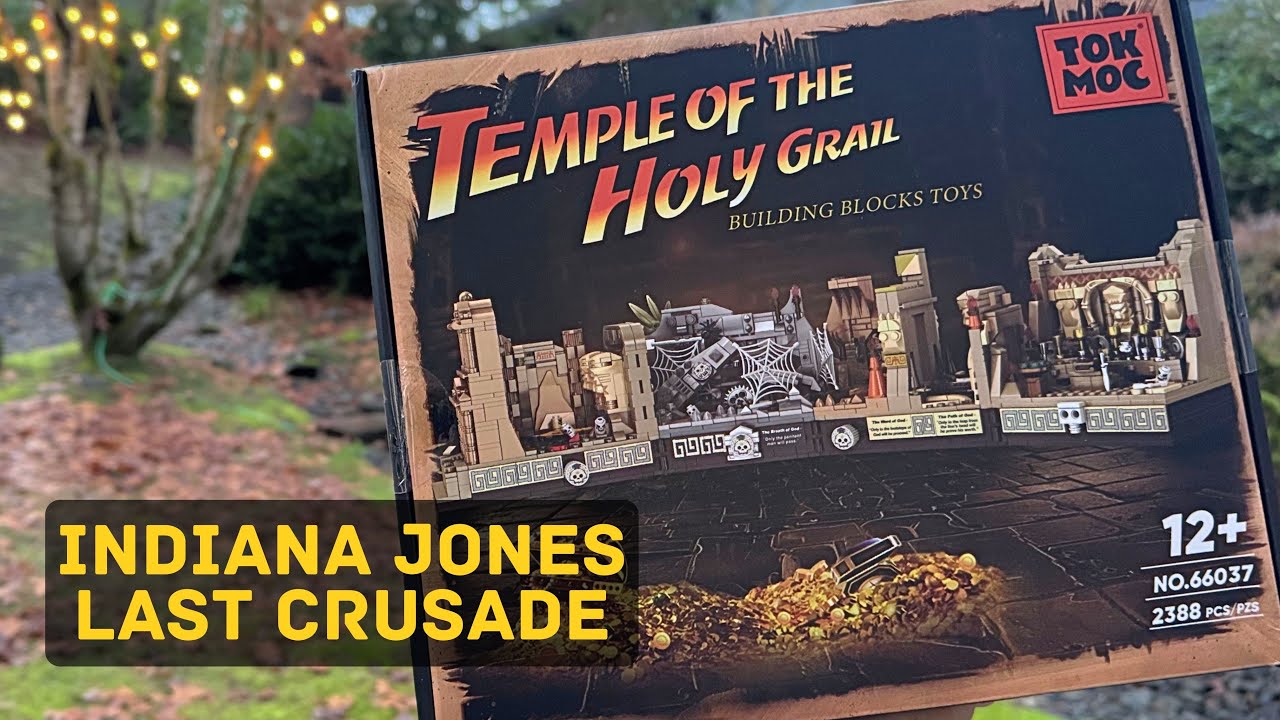 Выберете ли вы с умом? Распаковка: Священный Грааль Tokmoc (2388 деталей) Индиана Джонс: Последни...