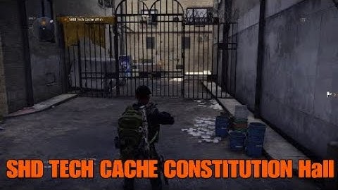The Division 2 - SHD Tech Cache Constitution Hall