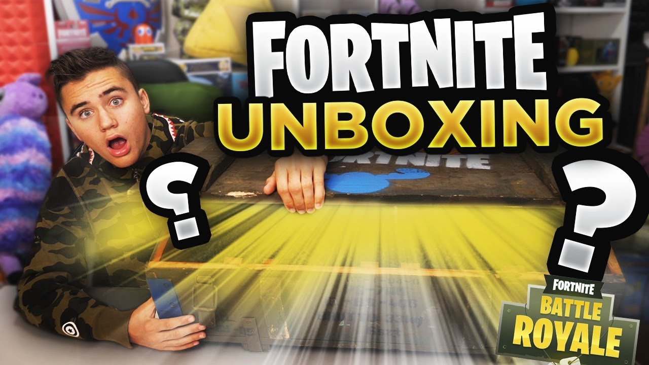 INCROYABLE UNBOXING FORTNITE BATTLE ROYALE !!! - Néo The One