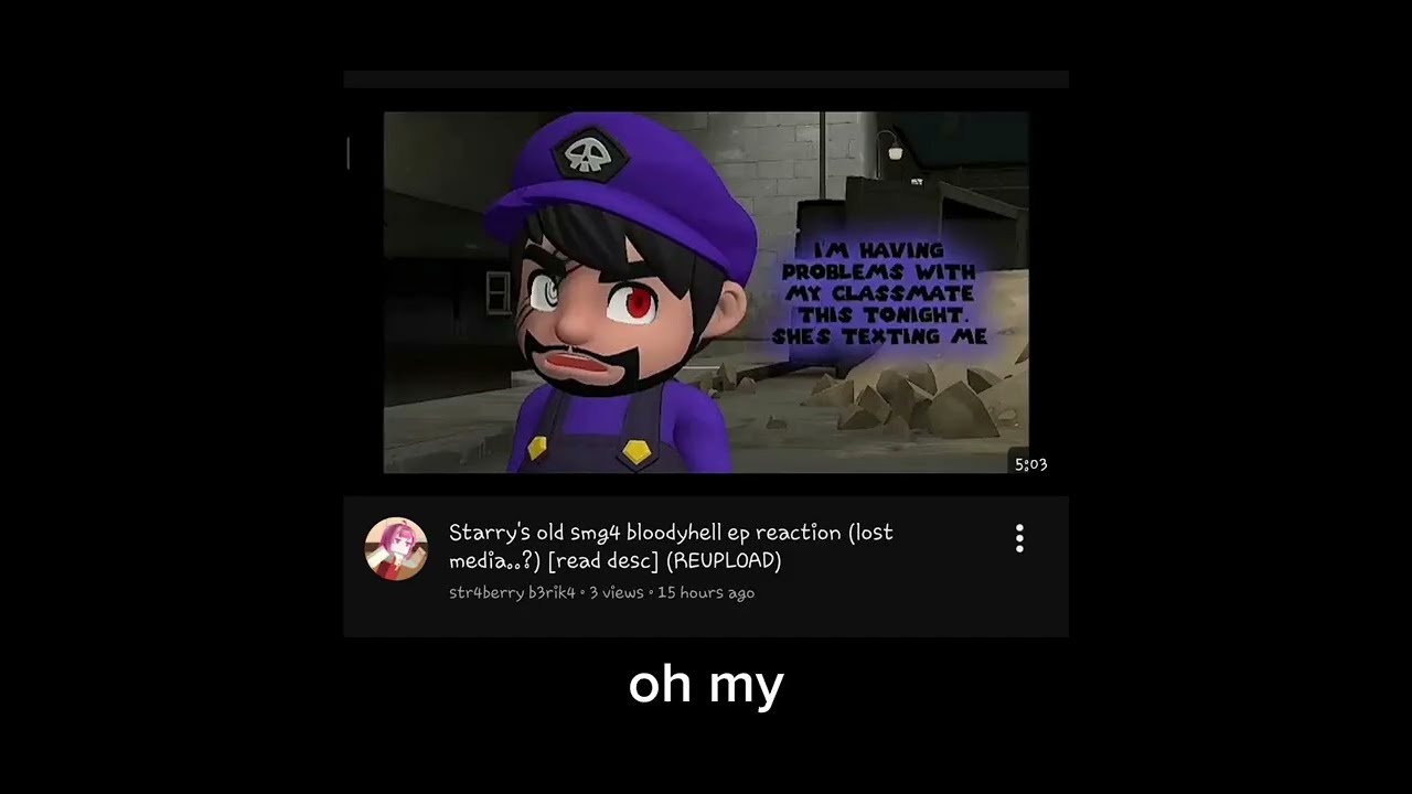 SMG4 BloodyHell community, we need to talk.