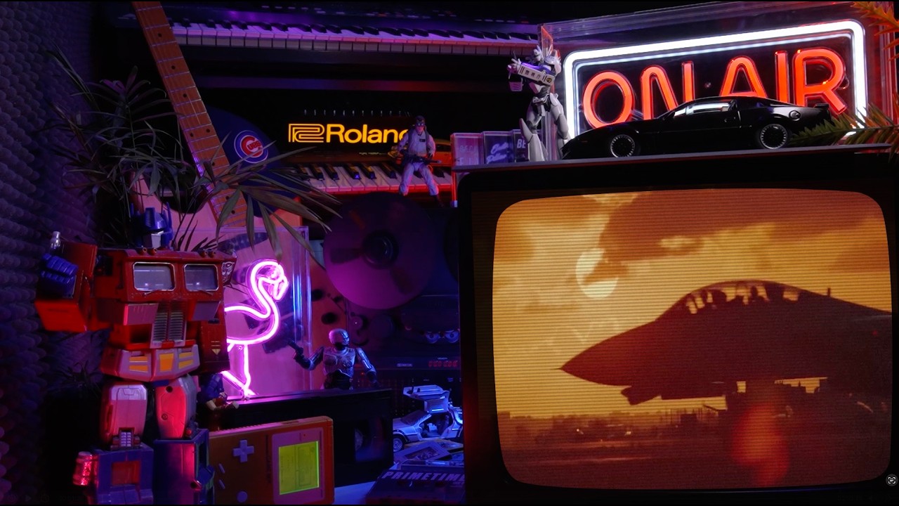 Synthwave | Retro | Outrun - 80s Party for Study • Code • Work • Driving | Beckett DJVisual Set