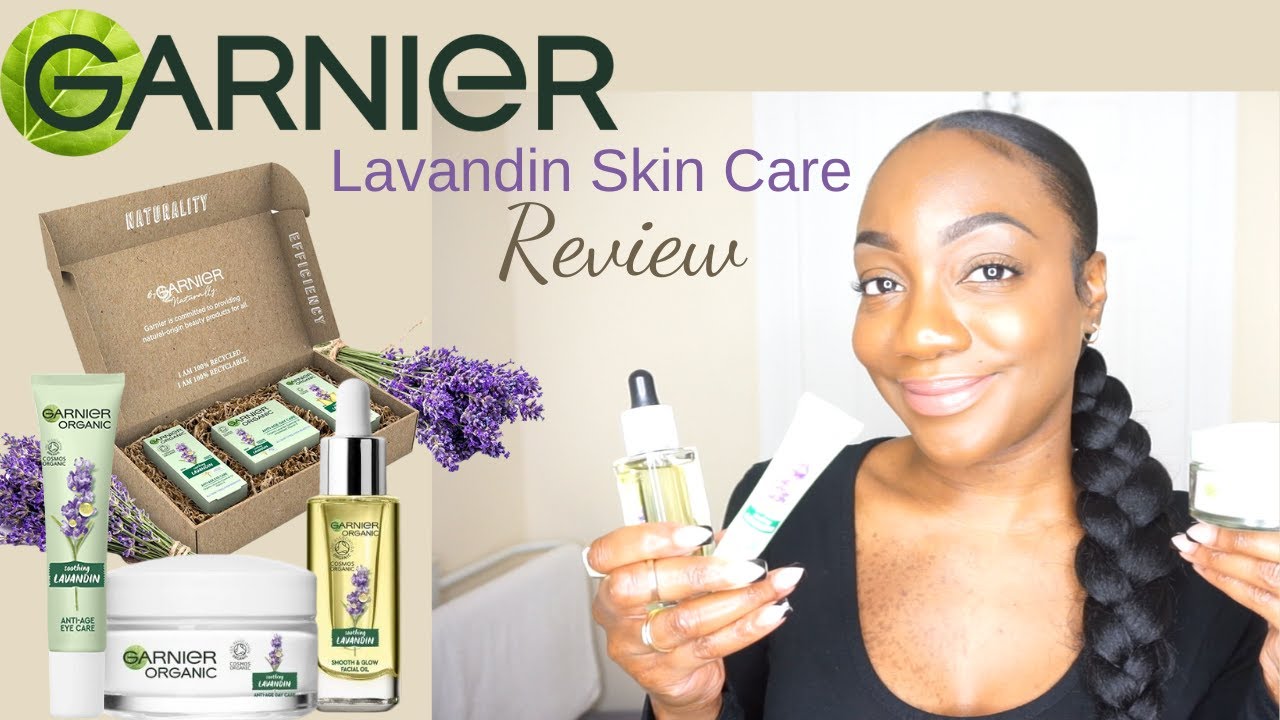 GARNIER ANTI AGING IN 1 WEEK | ORGANICS LAVANDIN FIRST IMPRESSIONS SKIN CARE REVIEW | CARMELIA_X