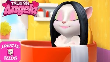 My Talking Angela Gameplay Level 294 - Great Makeover #68 - Best Games for Kids