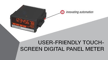 User-friendly Family of Touch-screen Digital Panel Meters