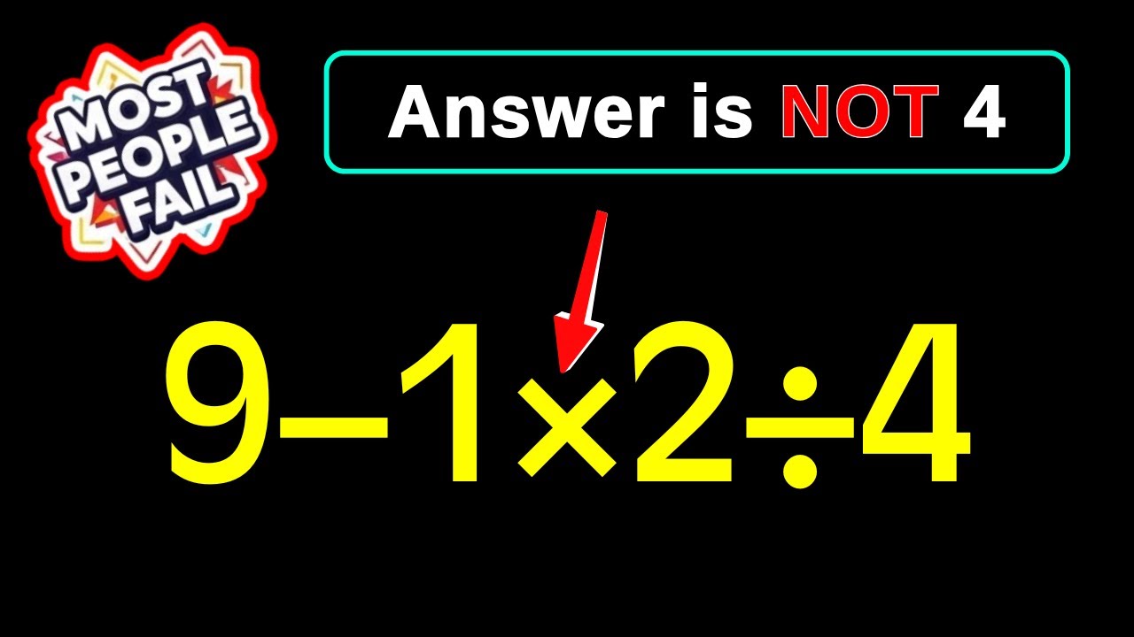 ⚡ This Math Problem Has a CLEVER Twist!