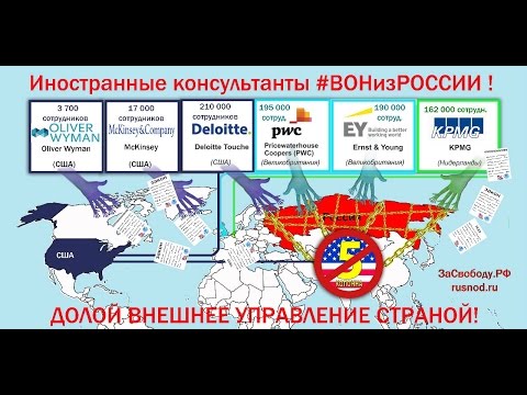 Консалтинговые компании как элемент внешнего управления Россией