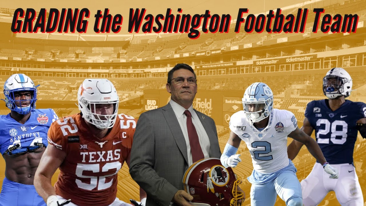Washington football team DRAFT GRADES 🔥🔥🔥🔥
