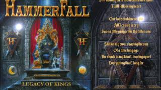 Hammerfall - The Fallen One - Lyic Video