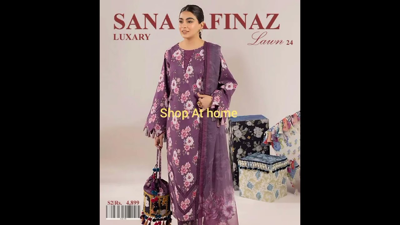 SANA SAFINAZ Digital print lawn 2024