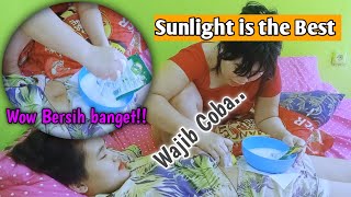 GARA2 SUNLIGHT😂 UDEL ELSA JADI BERSIH KE MUTIARA.. Wajib Coba #TVZ