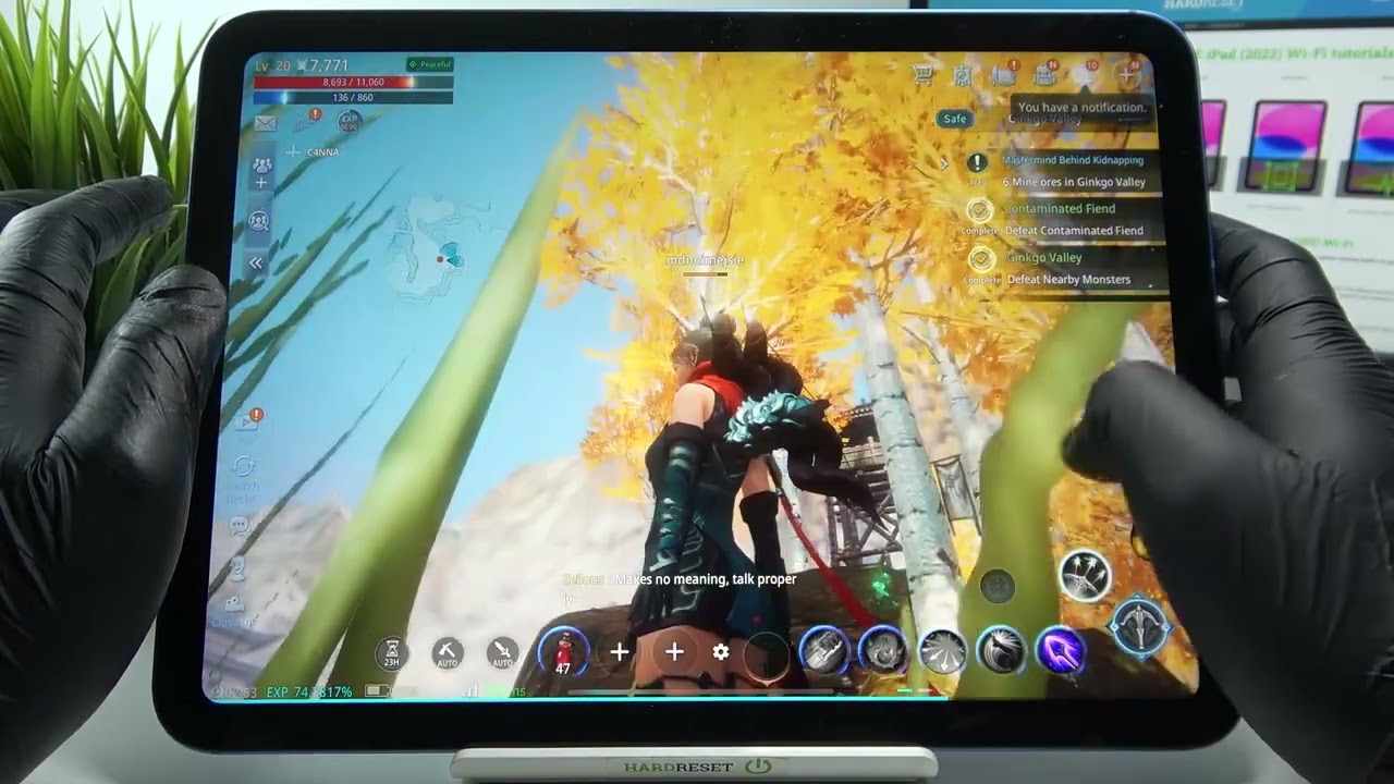 iPad 10th Gen (2022) - MIR4 - Display Settings & Graphic Preferences Preview