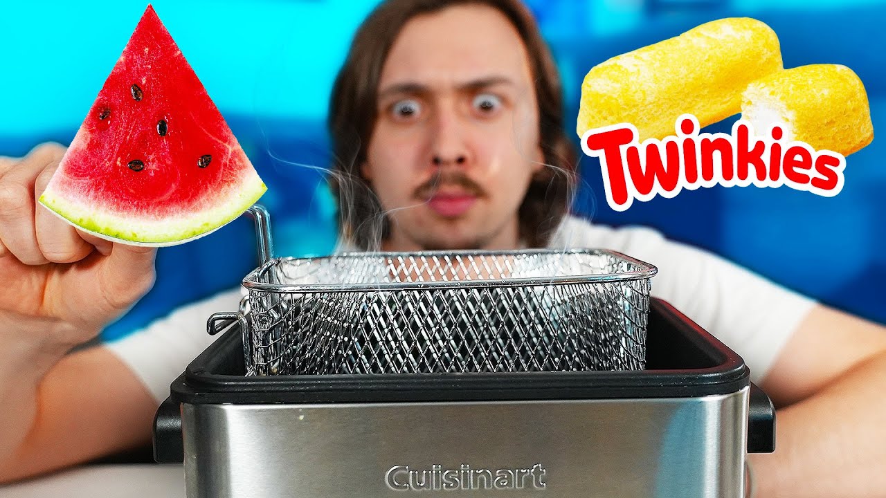 Frire des ingrédients étranges