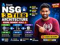7. Azure NSG Three-Tier Architecture | Secure Web, App & DB Layers
