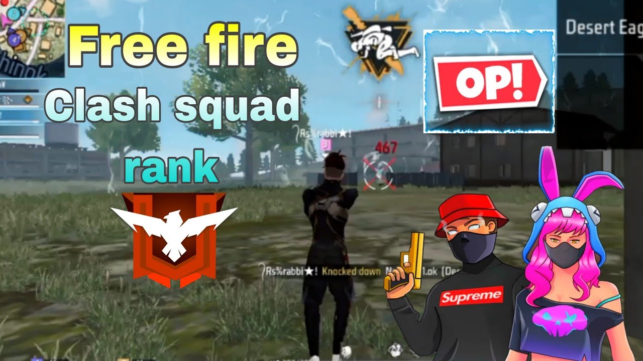 Free fire clash squad rank match Op headshot gameplay 😵‍💫🤯🥵||Free fire ...