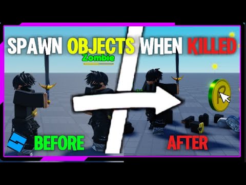 How to spawn or duplicate Objects when NPC die - YouTube