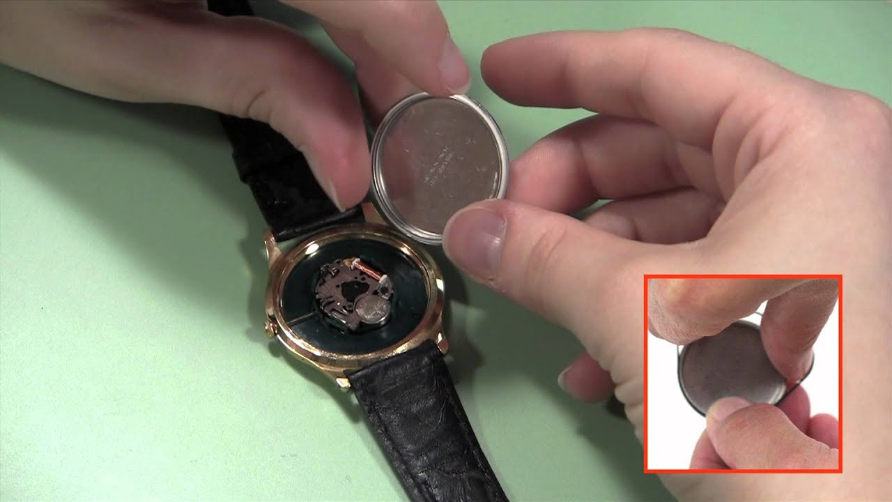 How to Open Snap Off Watch Back - YouTube